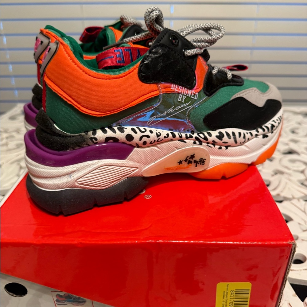 Nature Breeze Multicolor Dad Sneakers. Size 9 NIB - Picture 2 of 10